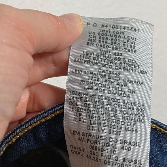 LEVIS Jeans Womens 29/8 Bold Curve Classic Boot Cut Denim Blue medium Wash Denim - Picture 9 of 12